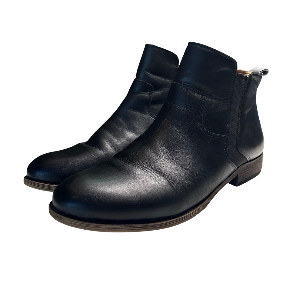 Franco Sarto Kampton Leather Ankle Boots Women's Size 8.5 M Casual Quiet Luxury